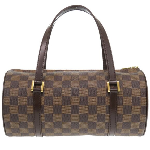 LOUIS VUITTON Brown Damier Papillon 26 Bag - Picture 3 of 10